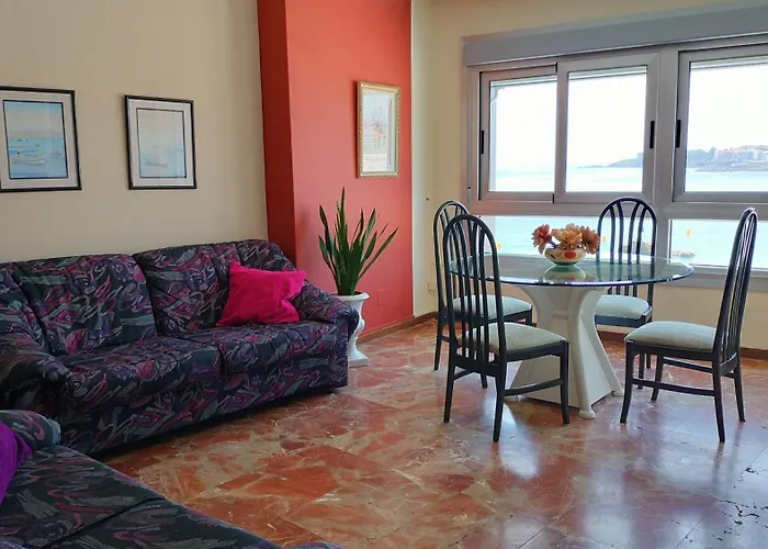 アパート Piso En Primera Linea De Playa En